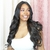 LACE FRONT DUDA ONDULADA CASTANHO COM LUZES - BIO VEGETAL