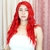 LACE FRONT JÚLIA ONDULADA VERMELHO - BIO VEGETAL