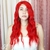 LACE FRONT JÚLIA ONDULADA VERMELHO - BIO VEGETAL - Bella Hair