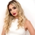 MEGA HAIR ADESIVO Cabelo Humano Liso Loiro Mesclado 45 cm - comprar online