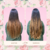 MEGA HAIR ADESIVO CABELO BIO VEGETAL LEVE ONDAS CHOCOMEL 65/70/75 CM - 4 TIRAS