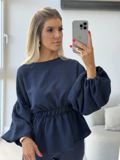 Blusa Maju Marinho - Chérie