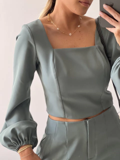 Calça Olga Verde Musgo - comprar online
