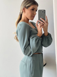 Calça Olga Verde Musgo - loja online