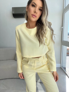 Cropped Lolla Amarelo - Chérie