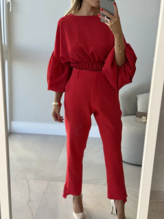 Blusa Maju Vermelha