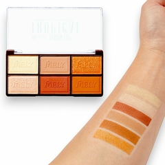 PALETA DE SOMBRAS LINEA TROPICAL X6 COLORES MELY 826001 - LANLAN