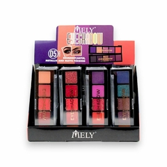 PALETA DE SOMBRAS VIVID COLORS MELY 826004