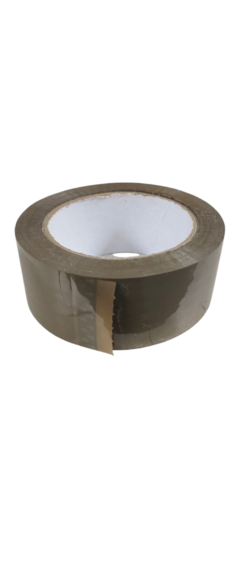 CINTA EMBALAR MARRON/TRANSPARENTE 100M - comprar online