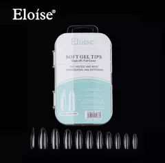 TIPS SOFT GEL ELOISE ALMENDRA LARGO 120U 10335