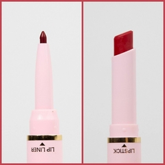 LIPSTICK/LIP LINER 2 EN 1 ULTRA MATTE MY814019 - LANLAN