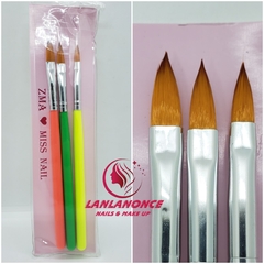 PINCEL PARA UÑAS ZMA FLUO