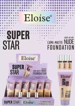 BASE LIQUIDO SUPER STAR MATTE ELOISE 60090