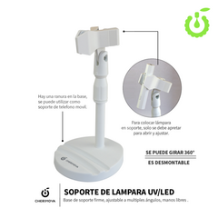 SOPORTE MINI LAMPARA CHERIMOYA BH018024