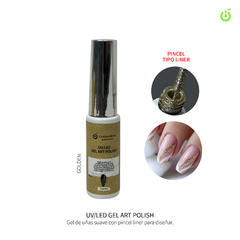 Gel Art Polish 8ml DORADO Y Dorado brillante CH104