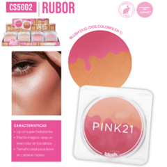 RUBOR EN POLVO DUO PINK21 CS5002/68206