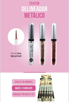 DELINEADOR METÁLICO PINK21 CS4236/58818