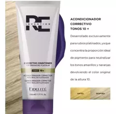 ACONDICIONADOR CORRECTOR REINVENTION ULTRA VIOLET TONOS 10+ 230ML FIDELITE 966188 - comprar online