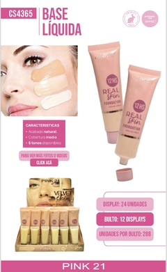 BASE LÍQUIDA PINK21 CS4365 58856 - comprar online