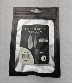 TIPS SOFT GEL CHARM LIMIT STILETTO 48PCS 68818 - comprar online