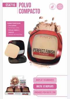 POLVO COMPACTO PINK21 CS4716 66349