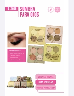 SOMBRA PARA OJOS 4 COLORES PINK21 68022/CS4906