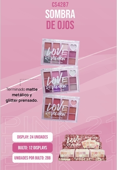 SOMBRA LOVE REVOLUTION PINK21 CS4287/57361 - comprar online