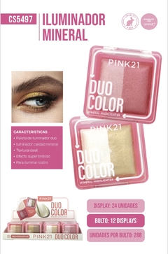 ILUMINADOR MINERAL PINK21 CS5497/69692