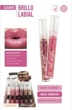 BRILLO LABIAL PINK21 CS5498/69708 - comprar online