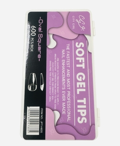 SOFT GEL TIPS CG OVAL SQUARE 47335