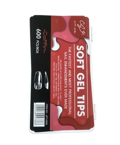 SOFT GEL TIPS CG COFFIN 47366