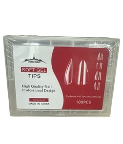 PARIS NIGHT SOFT GEL ALMENDRA 100PCS PN20254 - comprar online