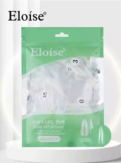 TIPS SOFT GEL ELOISE STILETTO 500U 10465