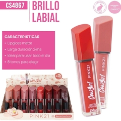 BRILLO LABIAL PINK21 CS4867/67407