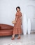 Vestido Midi Sophia Manga Bufante Feminino Adulto na internet