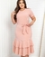 Vestido Feminino Manga Curta C/Zipper Adulto - loja online