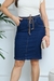 Saia Jeans Secretaria C/bolsos Frontais C/Cinto Cordão na internet