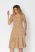 Vestido Feminino Em Lese Algodão Bordado M/curta - Vitoria Modas Evangélica