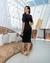 Vestido Leila Midi Tubinho Elegante na internet