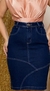 Saia Jeans Secretaria Moda Evangelica - Vitoria Modas Evangélica