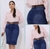 Saia Jeans Feminina Com 2 Cintos Evangélica Cintura Alta - Vitoria Modas Evangélica