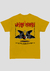 Camiseta "Bat" Amarela