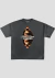 Camiseta Heavy Oversized "Burn it Down" Chumbo - comprar online