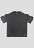 Camiseta Heavy Oversized "Lisa" Cinza Chumbo