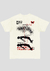 Camiseta "Ascend to Transform" Off White