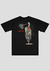 Camiseta "Always Busy" Preta