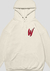 Moletom Canguru "Demon" Off White - Whats Poppin Supply - O melhor do Streetwear!
