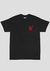 Camiseta "Demon" Preta - comprar online