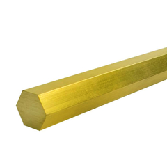 Barra Latón Hexagonal 41,27 Mm X 1000mm