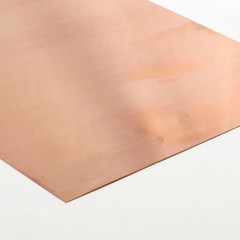 CHAPA DE COBRE 1,50 MM X 600 MM X 2000 MM RECOCIDA